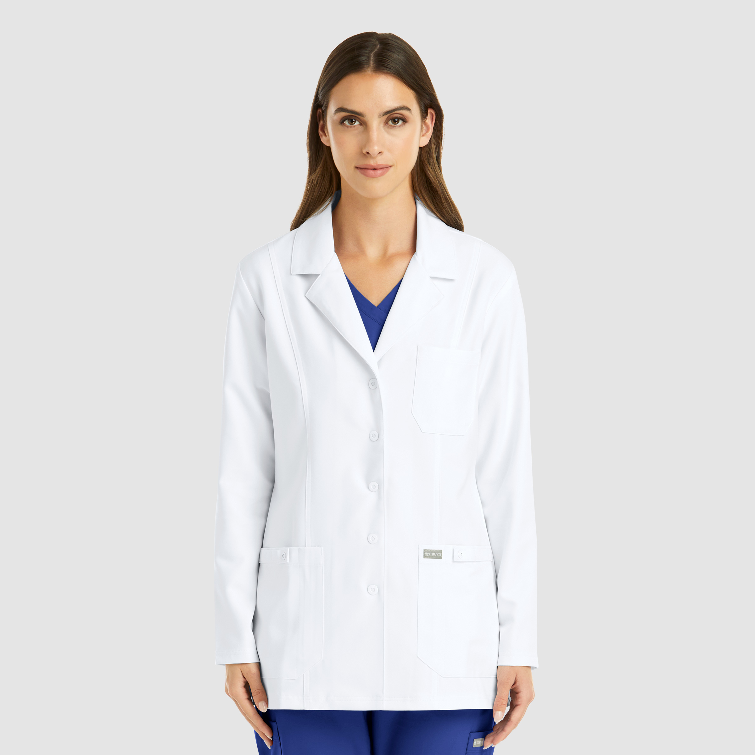 Women  Lab Coat  5973  Womens Snap Consultation Lab Coat