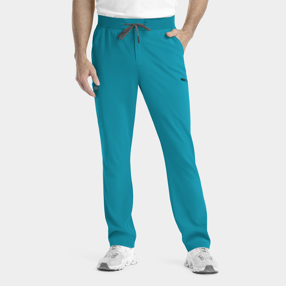 Men  Pants  9851  Mens Tapered Leg Pant